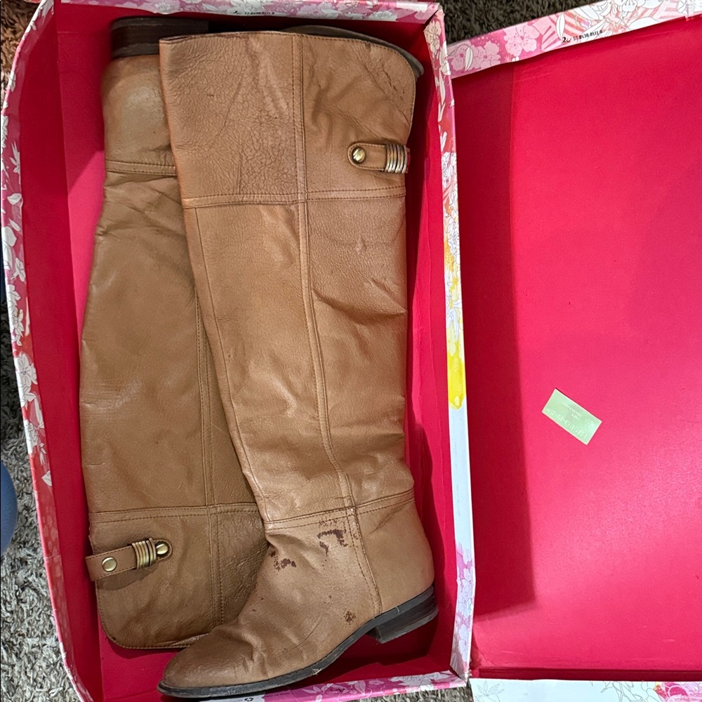 Chinese Laundry Brown Over the Knee Boots